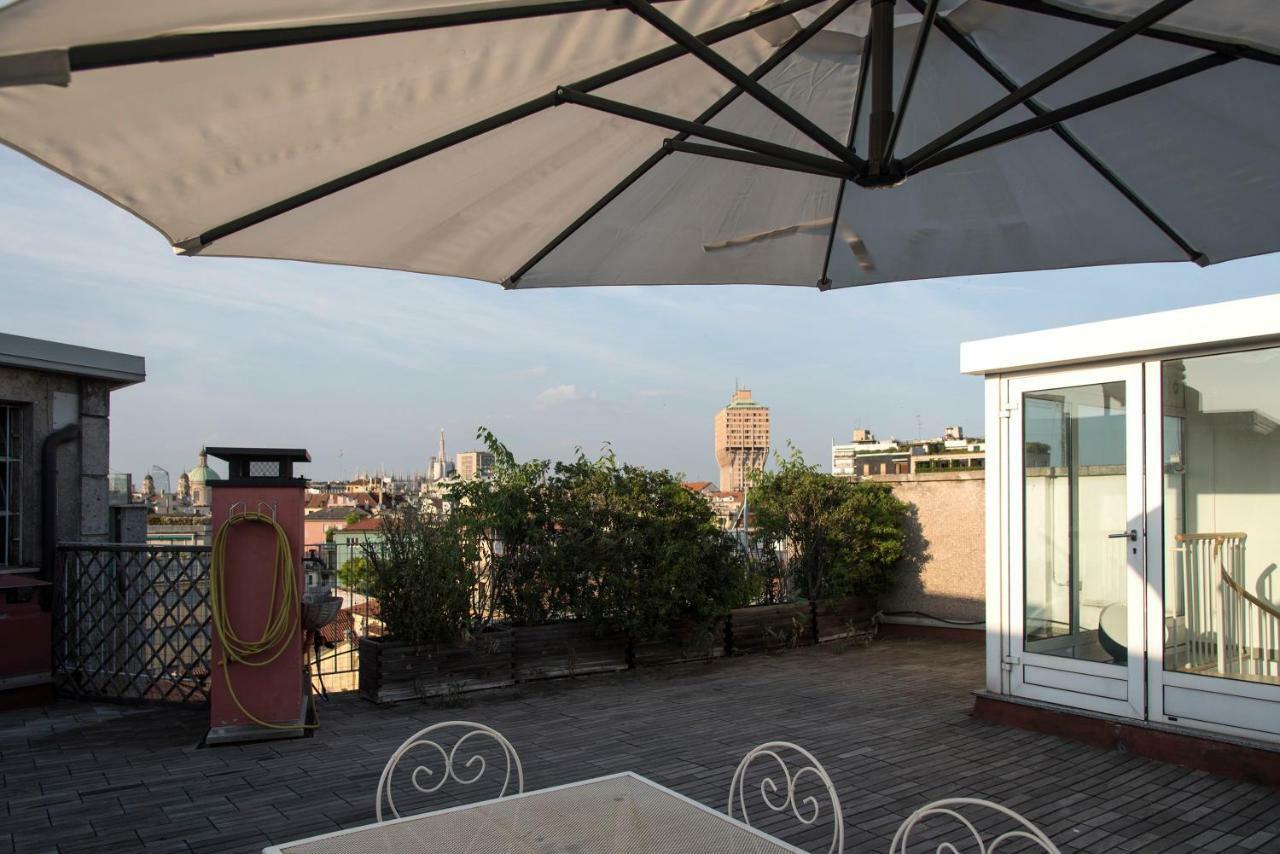 米兰Luxurious 4Bdr Penthouse Near Duomo Cathedral公寓 外观 照片